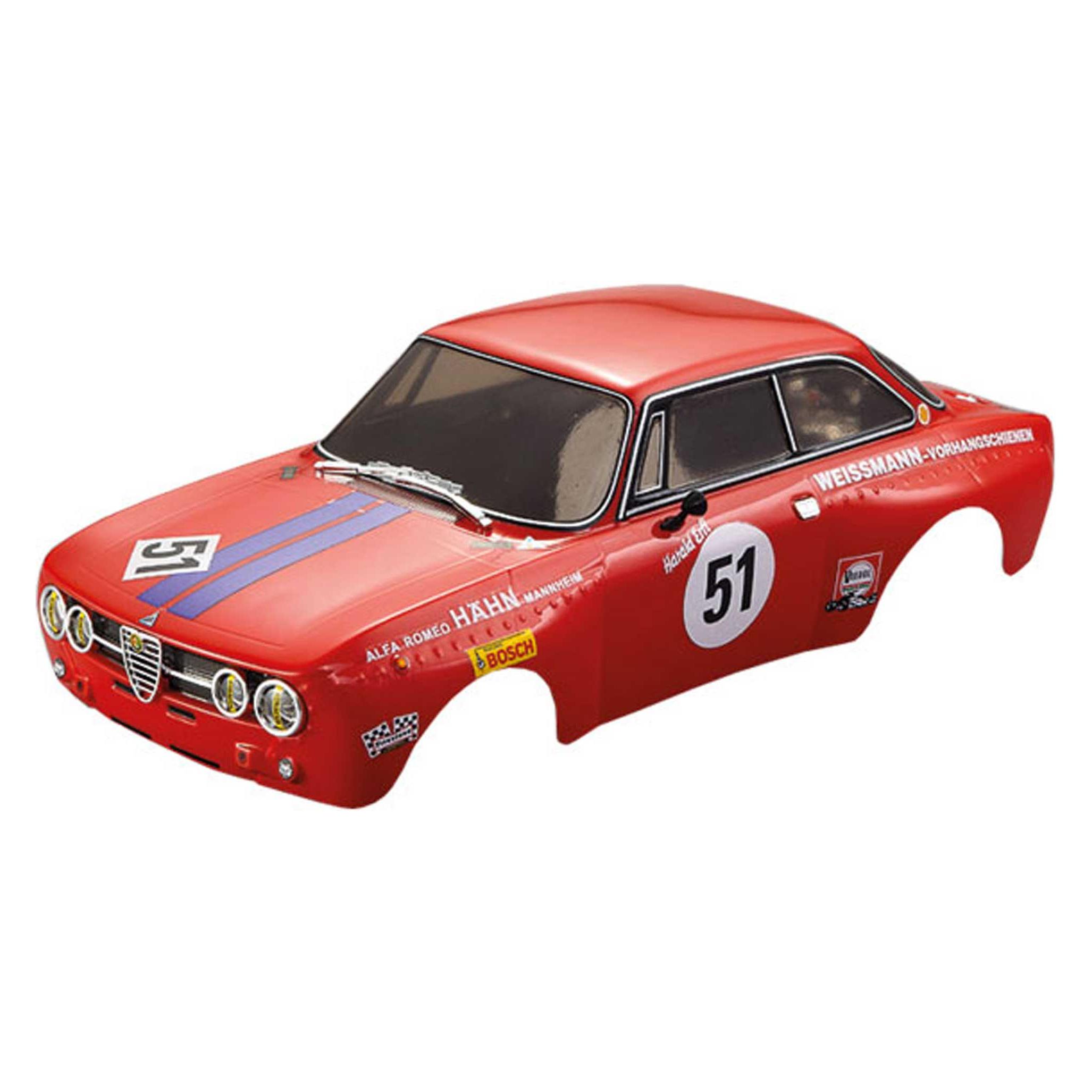 killerbody Karosserie Lancia Alfa Romeo 2000 GTAm, Red, RTU all-in (KB48251)