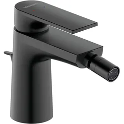Duravit, Bidetarmatur, Einhebel-Bidetmischer Tulum Ausl 126mm m ZAG schwarz matt