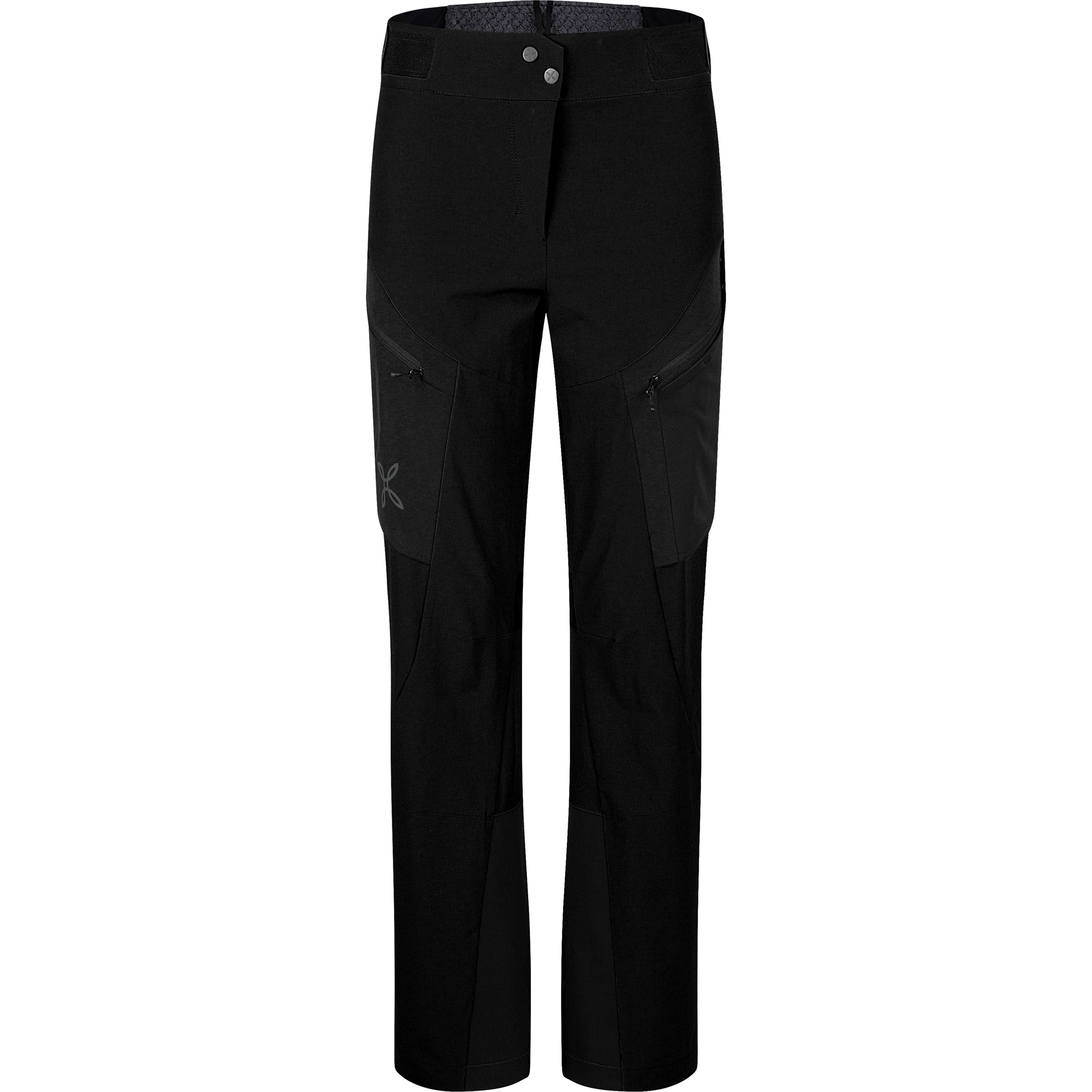 Montura Gita Hose Damen Softshellhose schwarz Größe M Trekking Winddicht Wasserabweisend