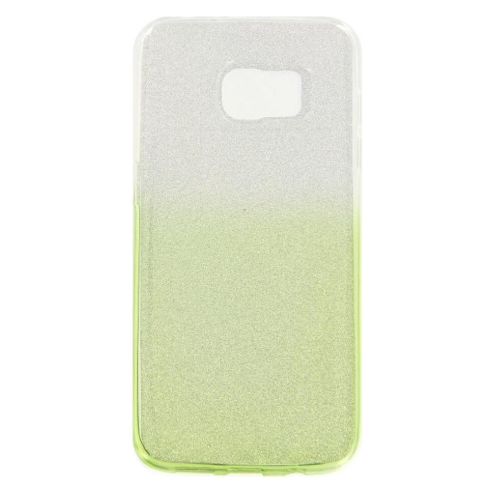 OEM TPU Case Shine Samsung Galaxy S7E grün (Samsung Galaxy S7 Edge) (25440776)