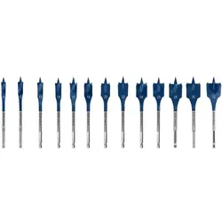 BOSCH 13-tlg. SelfCut Speed Flachfräsbohrer-Set 10 - 32 mm braun