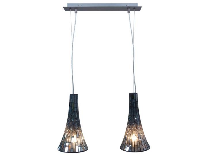Suspension en verre 41 x 110 x 8cm Multicolore Métal, verre