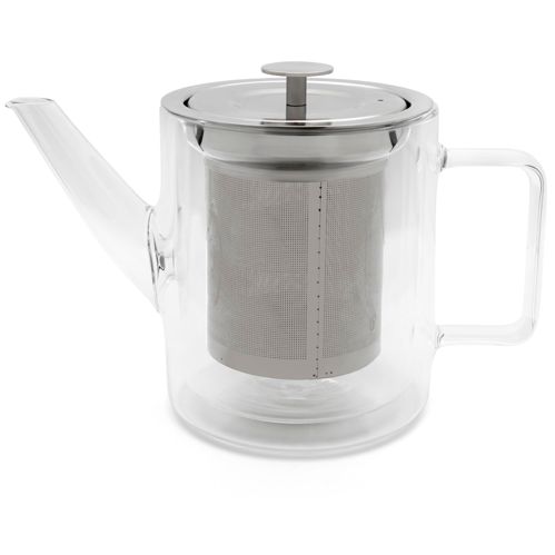 Bredemeijer Teekanne San Remo 1,0l doppelwandiges Glas 165024