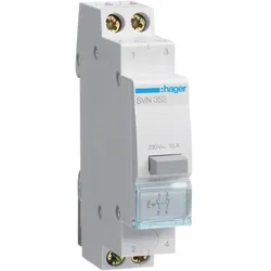 Hager SVN352 Druckschalter 16A 1 Schließer + 1 Öffner 230V AC 1PLE
