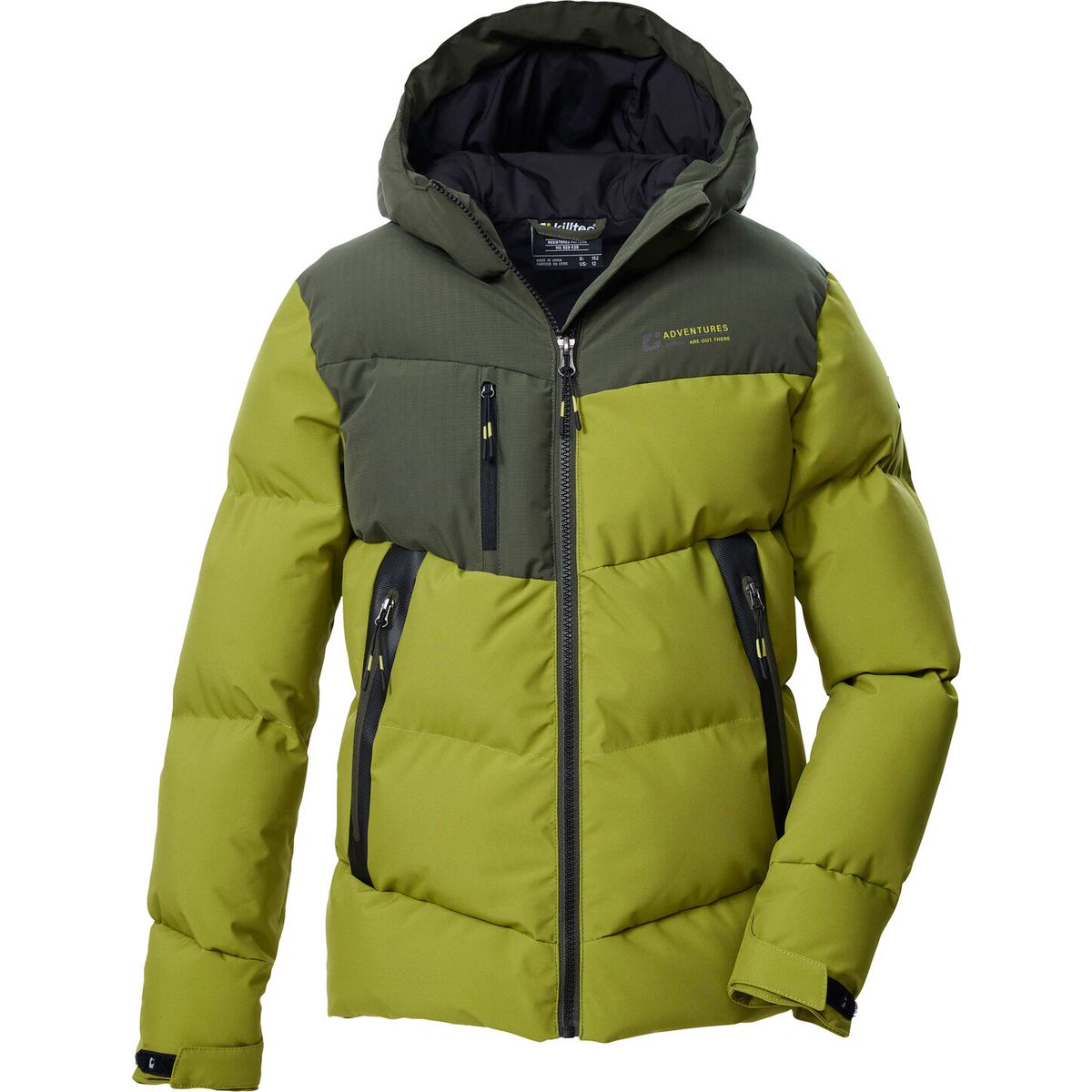 killtec KOW 230 Boys Quilted Jacket khaki (00719) 140 43514-000-00719-140