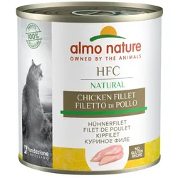 Almo Nature HFC Natural 280g Dose Katzennassfutter 12 x 280 Gramm Hühnerfilet