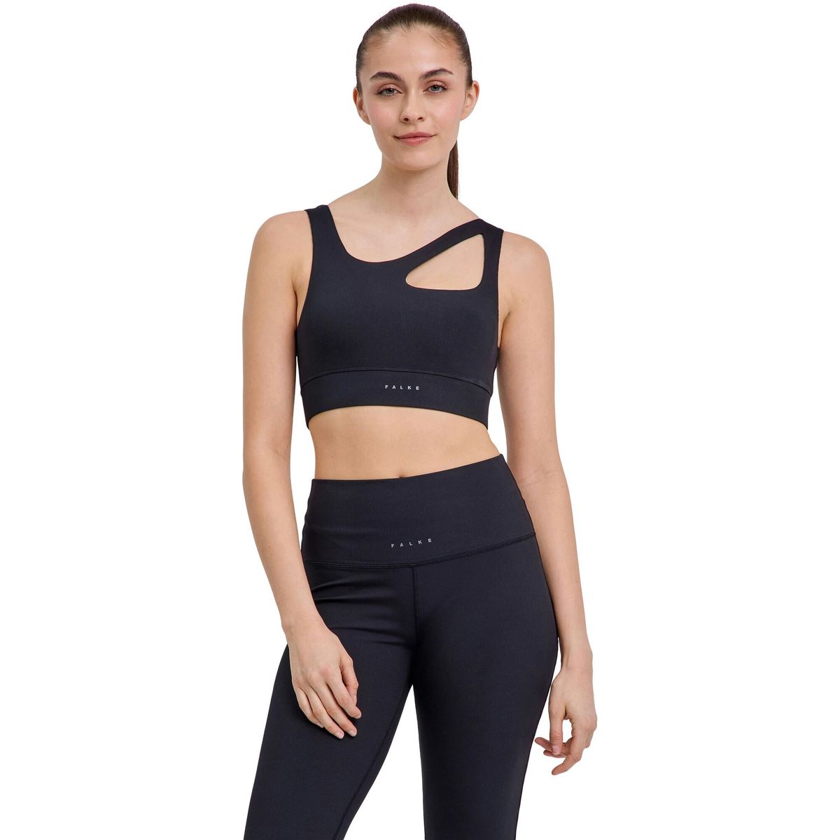 Falke Damen Training Sport-bh black (3000) XL 37321-3000-XL