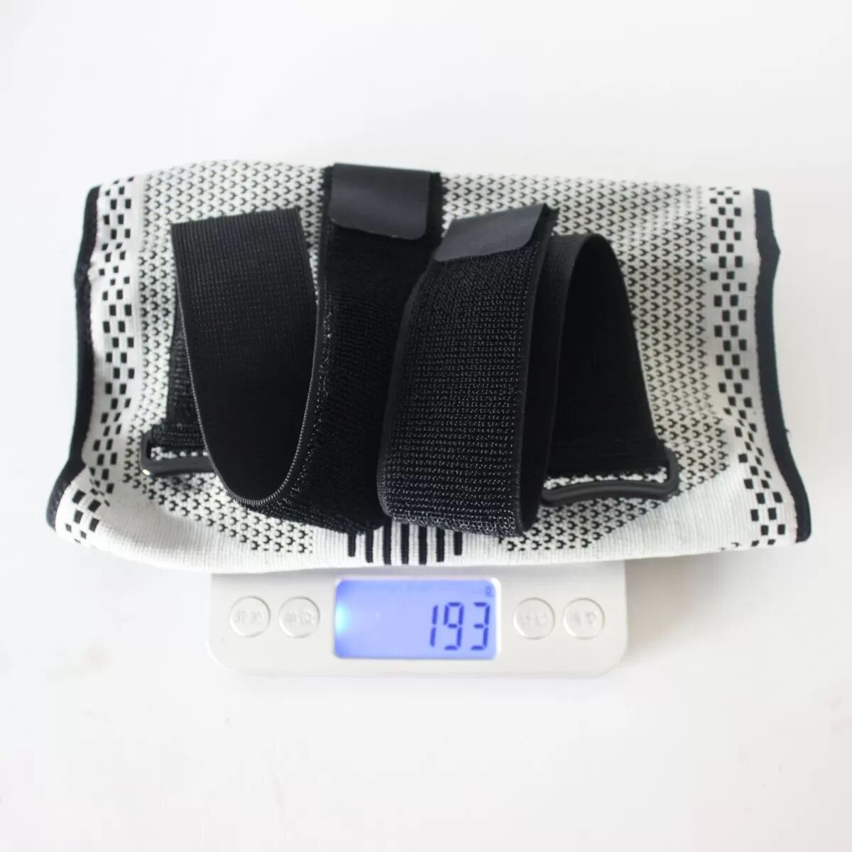 INF Genouillère de Compression Simple avec Sangles - Respirante & Soutien pour le Sport 3XL