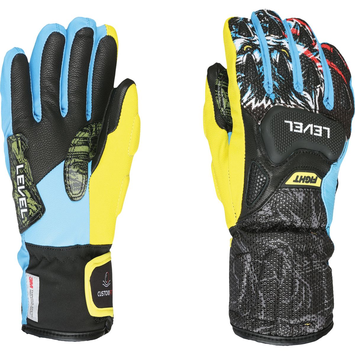 Level SQ JR CF yellow-blue (70) 4 4114JG-70-4