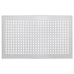 Zehnder Design-Abdeckgitter Aufputz Roma weiß, 26x16cm, Nr.990320611