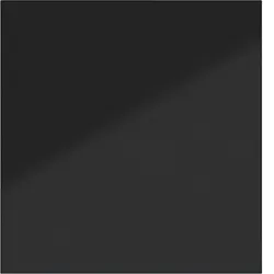 Hager WAK7011BG Aufsatz für Tastsensor KNX Secure, 1fach, A.x/C.x, nachtschwarz glänzend