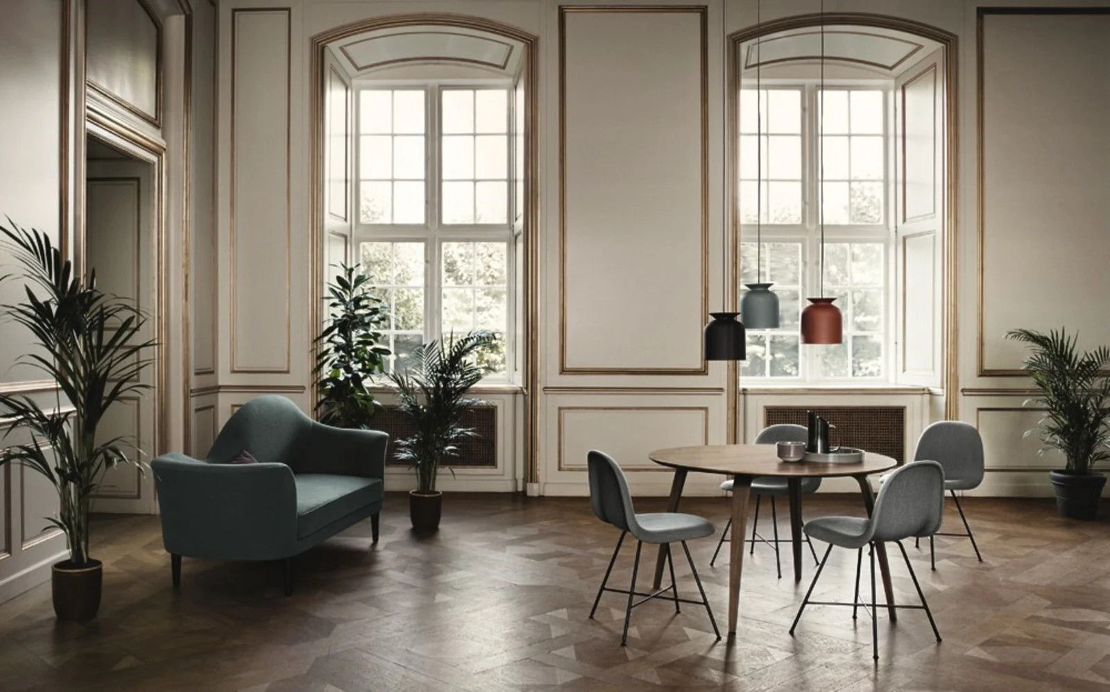 Gubi Ronde Hanglamp Zwart - Aluminium