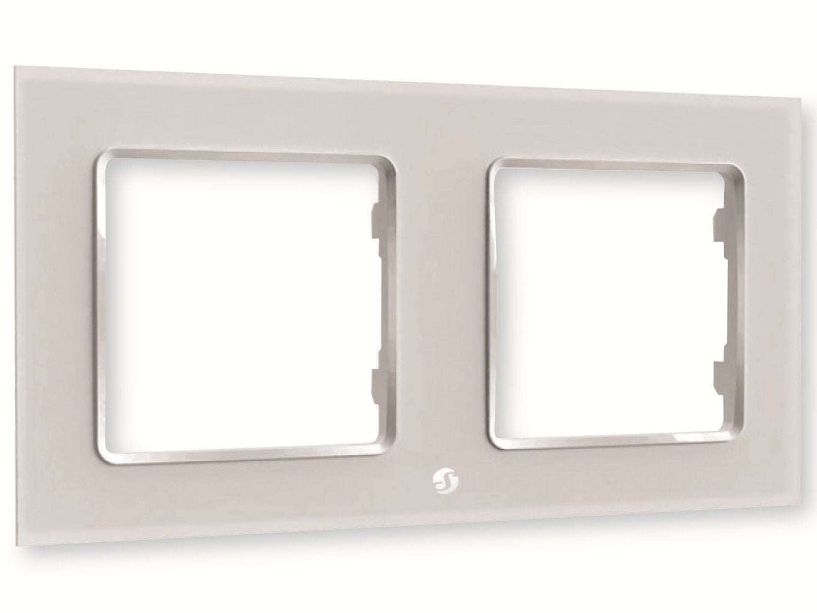 Shelly Wandframe 2 wit voor wandcontactdoos