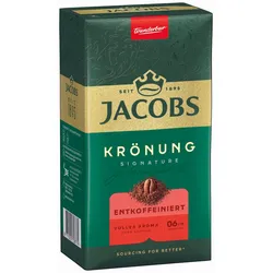 JACOBS Krönung Signature Entkoffeiniert Kaffee gemahlen 500,0 g
