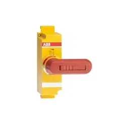 ABB OSVY200BK Direktgriff rot-gelb 65 mm inklusiv Welle und Abdeckung Beschriftung Test-0 OFF-1 ON 1SCA022779R7700