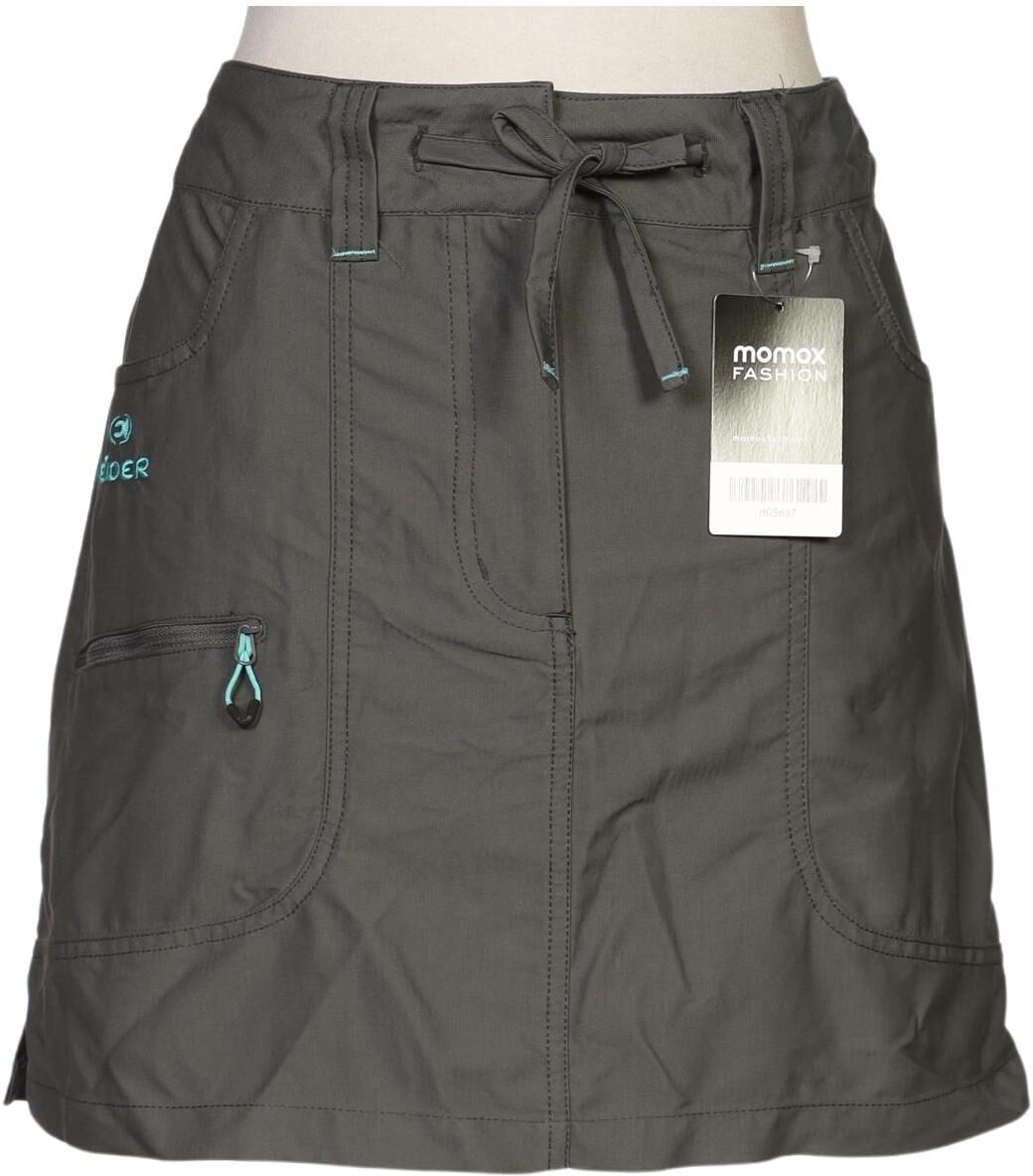 Eider Damen Rock, Grau, Gr. EU 38 (FR 40), Synthetik - Second Hand