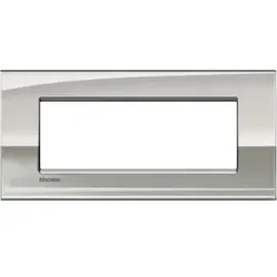 Legrand LNC4807PL Abdeckrahmen LIVINGLIGHT AIR, 7-modulig, Farbe: Palladium