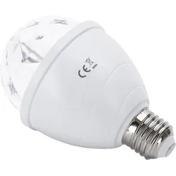 AIG 203382 - LED-Lampe, Party Licht, E27, 3 W, RGB