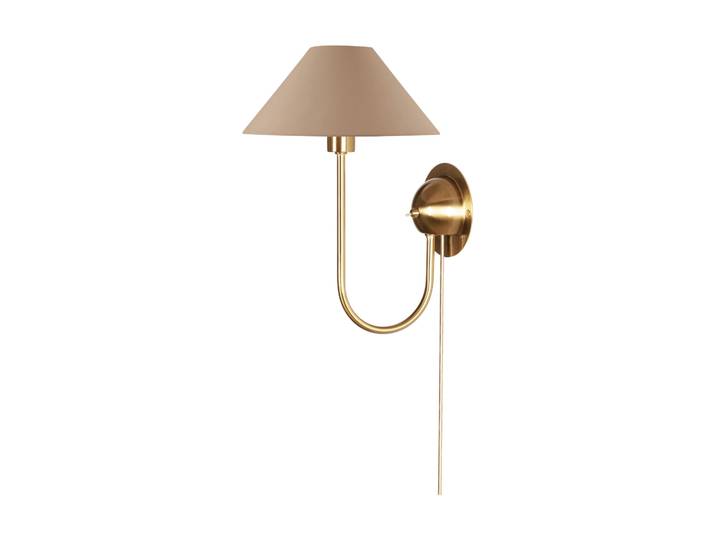 Globen Lighting Applique Iris Mocha