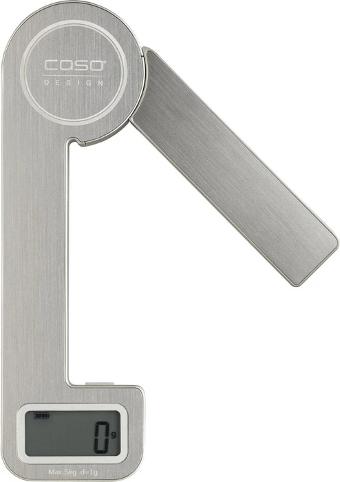 caso Küchenwaage Kitchen Ecostyle silber für max. 5,0 kg