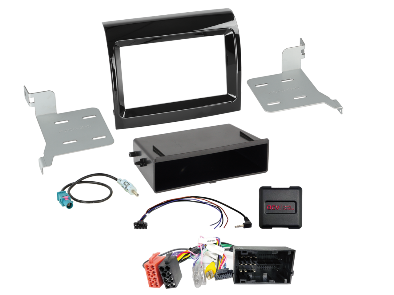 ACV 2-DIN Kit mit Fach Citroen/Fiat/Opel/Peugeot LFB