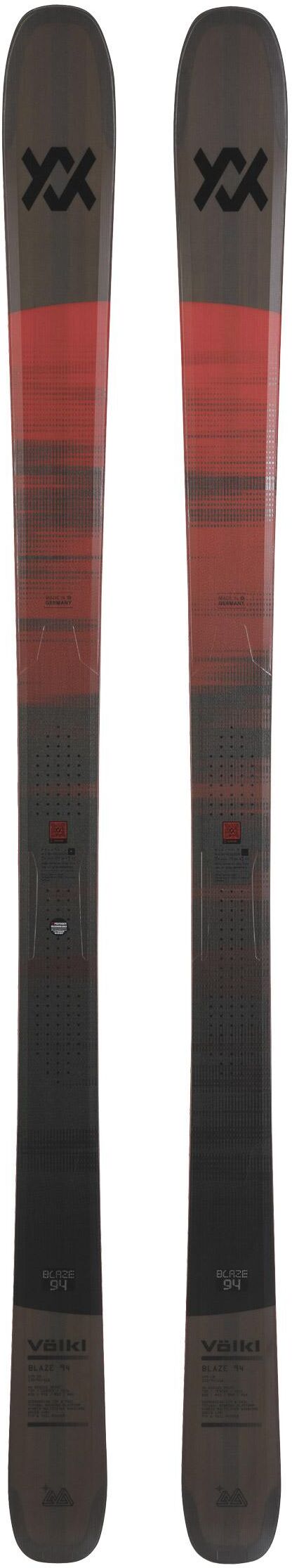 Volkl  - Pack Ski Blaze 94 Black - 165 + 11.0 Tp 100mm Black Anthracite - Ski