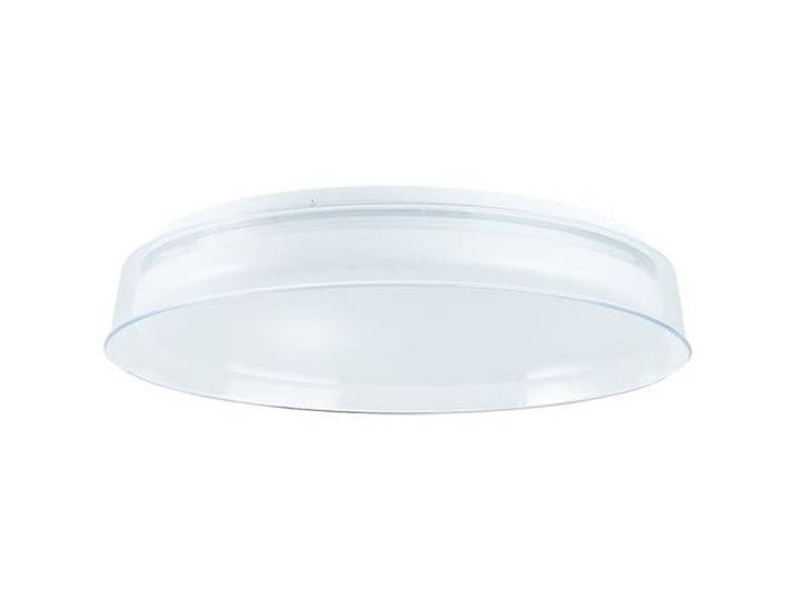 BRILLIANT LED Deckenleuchte Leanna , weiß (transparent, weiß), 1, Ø 41cm H: 8cm, 1 Stk., Leuchten, Tuya-App,inkl. Fernbedienung,Ø41 cm,Kunststoff/Metall,transparent/weiß, LED Deckenleuchte