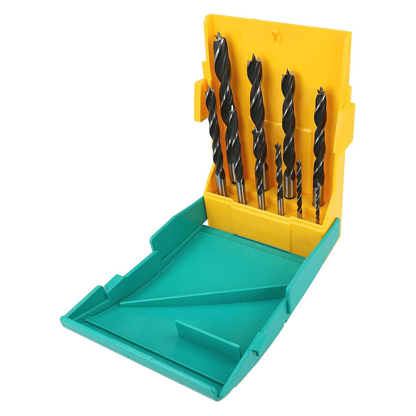 Heller Holz-Spiralbohrer-Set 10teilig (24646 0)