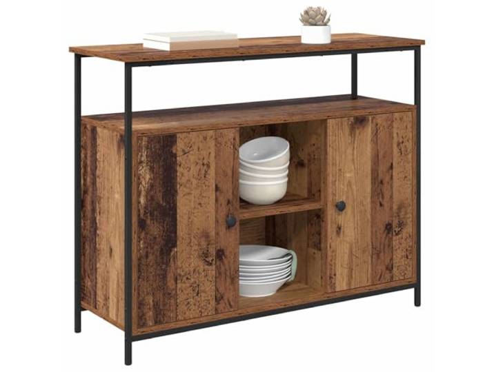 vidaXL Sideboard Altholz 100 x 35 x 80 cm Holzwerkstoff