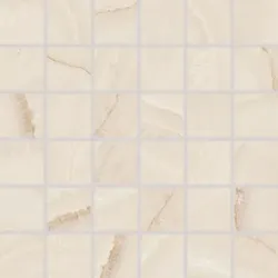 Rako Onyx Mosaik dunkelbeige 30x30 cm glanz WDM05835.1