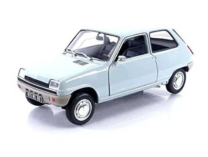 Compatibel met Renault 5 R5 lichtblauw 1:18 Norev 185380