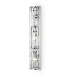 Wandleuchte Facet Chromfarben max. 60 Watt Wandlampe