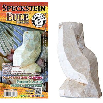 Speckstein Rohling Eule