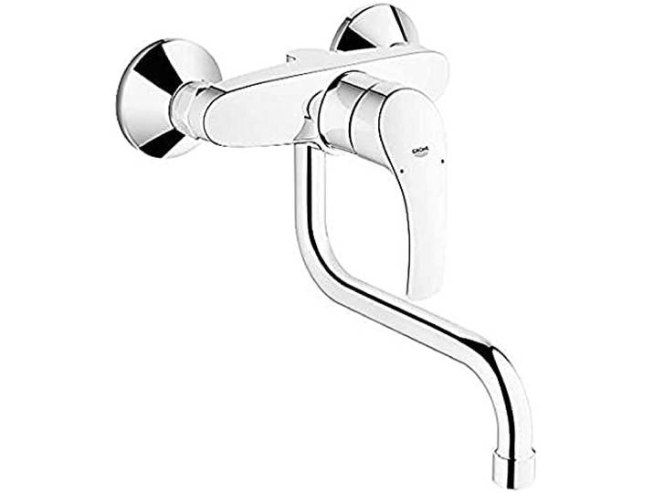 Grohe Eurosmart Einhand-Spültischarmatur, Wandmontage, Ausladung 150 mm, 31509002 Chrom