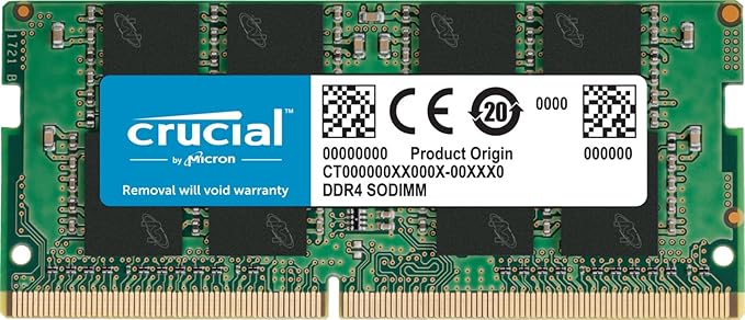 Crucial CT16G4SFD8266 16GB DDR4 2666MHz Laptop RAM Memory