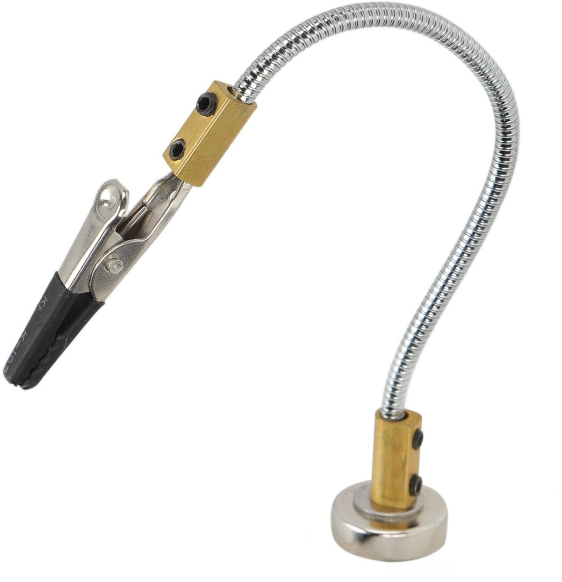 Solidchoice Dailygoody Derde Hand Soldeergereedschap met Verstelbare Flexibele Zwanenhals en Magneet - Zilver
