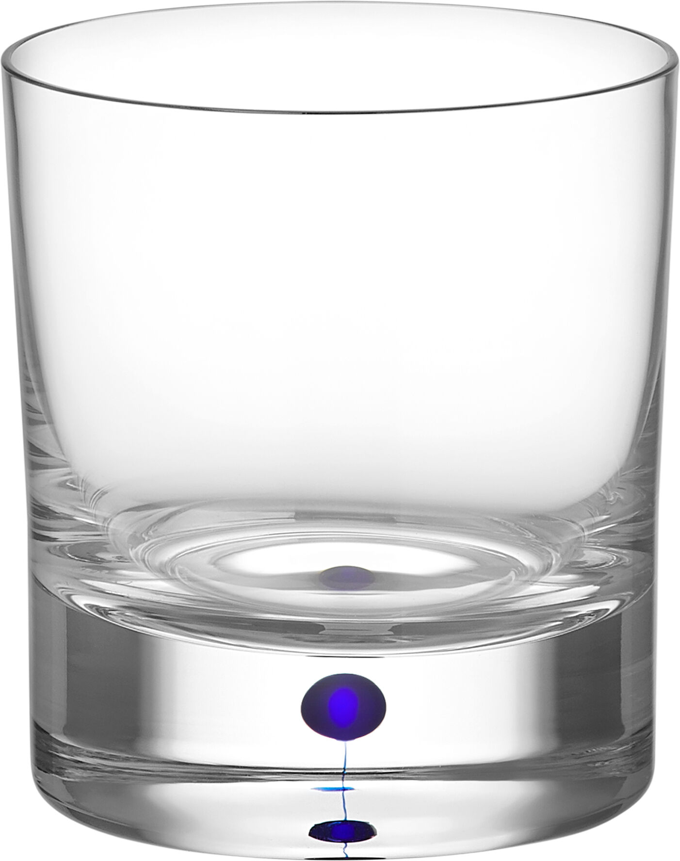 Intermezzo Blå Whiskyglas Old Fashioned, 25cl - Orrefors