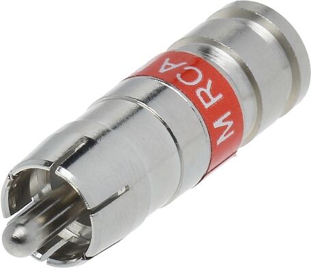 Ficha RCA Macho Compressão