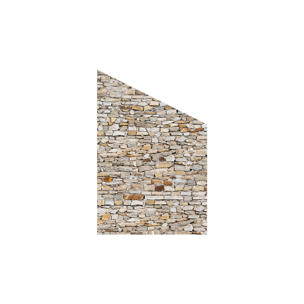 TETZNERJENT VETRO Glasscheibe MAUER B 1200 xH 1800/1200 mm Ecke RE 16971330