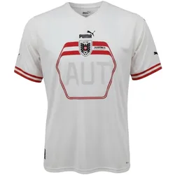 Puma, Herren, Fussballtrikot, ÖFB Away Jersey Replica (S), Weiss