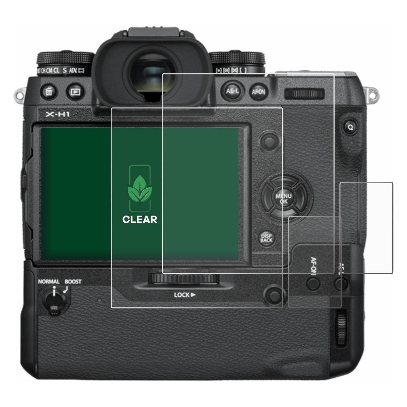 ScreenLeaf Schutzfolie für Fujifilm X-H1 Displayschutz Display Schutz Folie Klar Transparent (6132949)