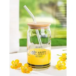 Trinkbecher Bee Happy mit Deckel