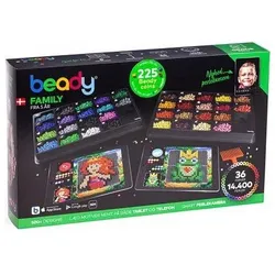 Hama Beady - Family - 14.400 beads, 8 plates & 1 scraper (390501)