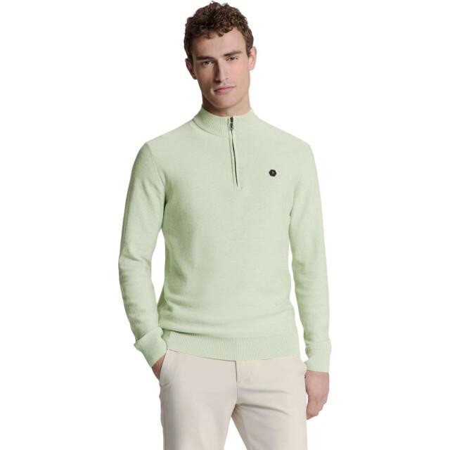 No Excess Pullover half zip melange mint