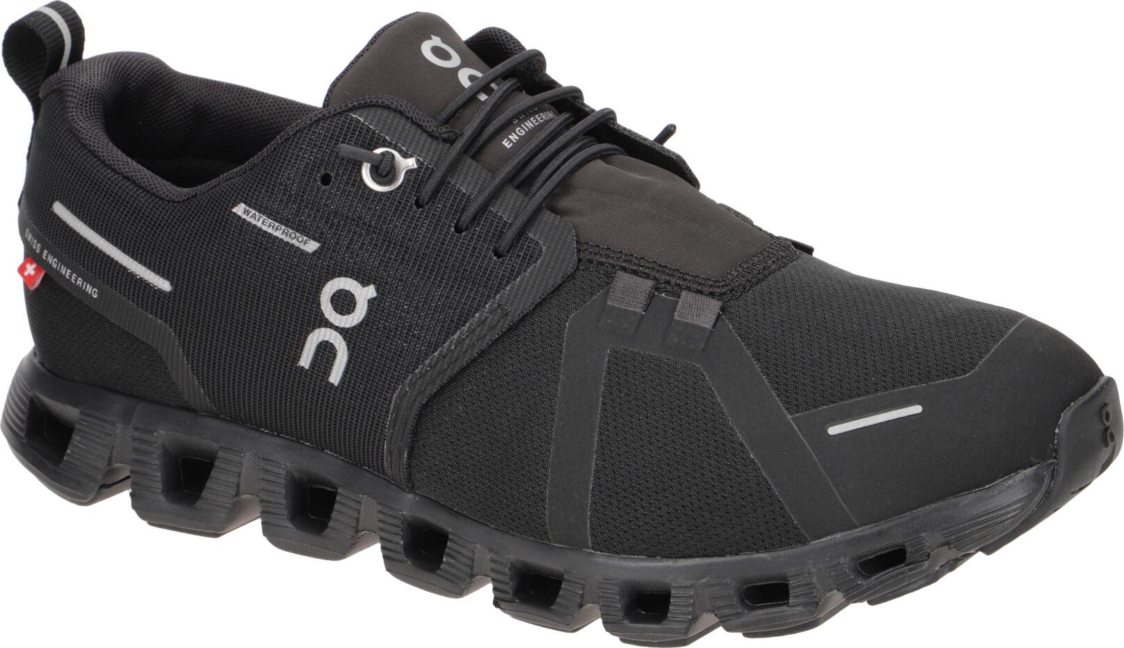 ON CLOUD 5 WATERPROOF Damenschuhe - Sportschuhe schwarz Freizeit NEU