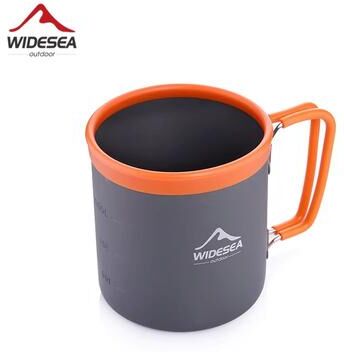 Inspired Finds Widesea Lightweight Camping Aluminum Cup Durable Outdoor Mug For Hiking, Trekking, And Travel Adventures Widesea Lightweight Camping Aluminum Cup Durable Outdoor Mug For Hiking, Trekking, And Travel Adventures