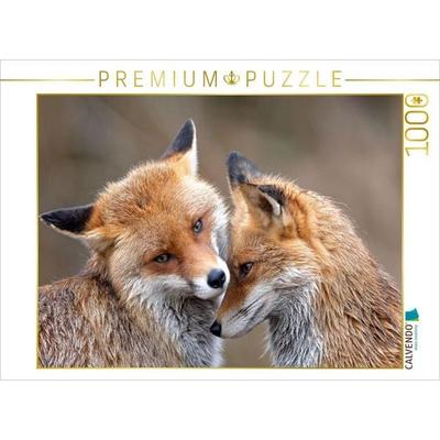 CALVENDO Puzzle Fuchs - Glück | 1000 Teile Lege-Größe 64x48cm Foto-Puzzle für glückliche Stunden, von , Calvendo Puzzle