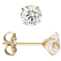 DIAMONIQUE® TITAN Ohrstecker = 2,00ct Brillantschliff