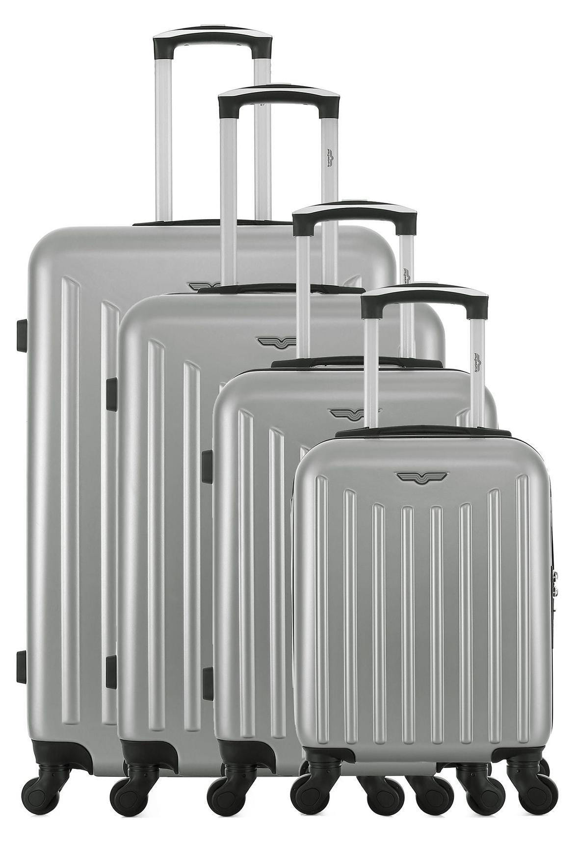 AMERICAN TRAVEL - 4er-Set Koffer BROOKLYN-M 75 cm, 4 Rollen