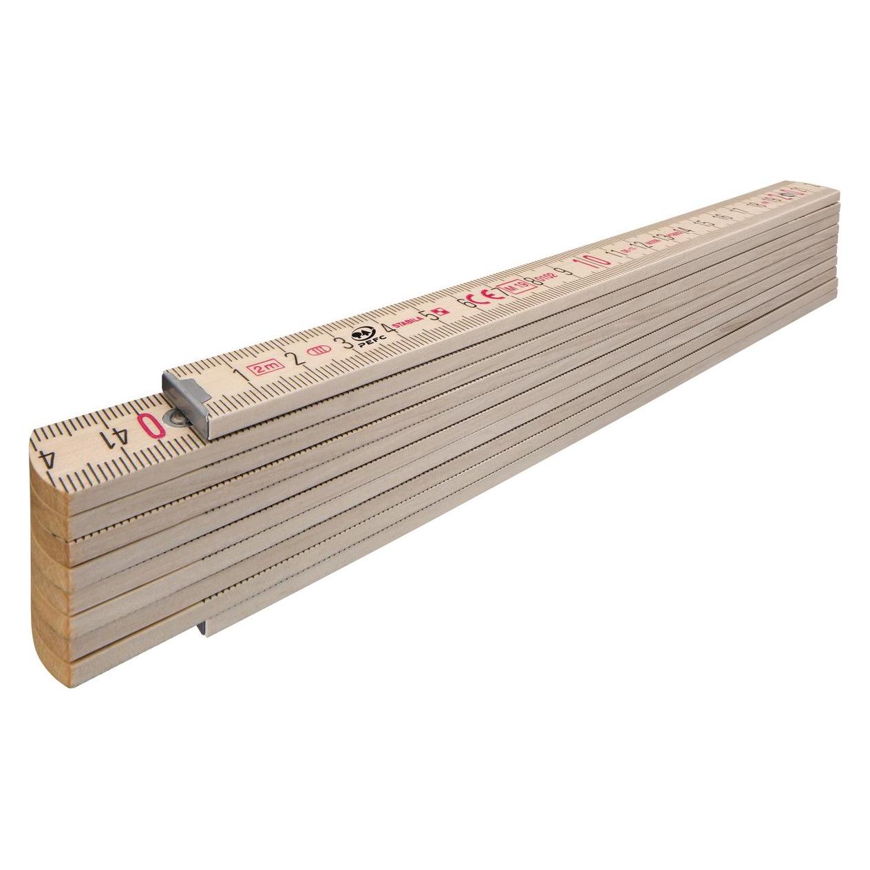 Stabila Holz-Gliedermassstab Serie 400 (2 m) (2107076)